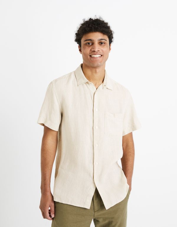 Celio Celio Linen Shirt Damarlin - Men