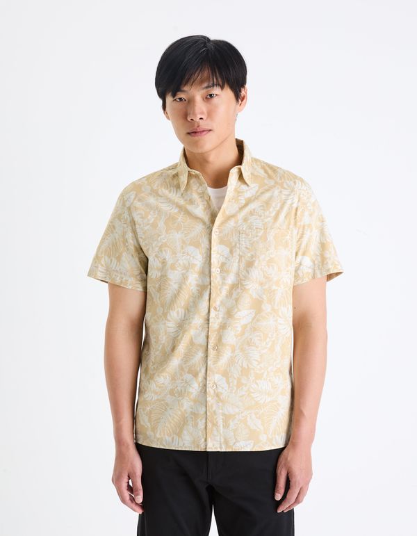 Celio Celio Patterned Gafeul Shirt - Men's