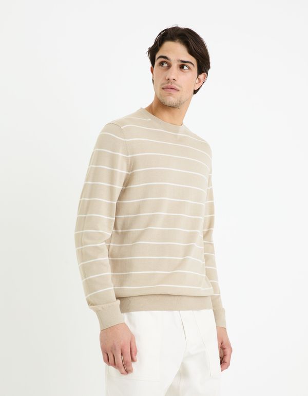 Celio Celio Striped Sweater Decoton - Men's