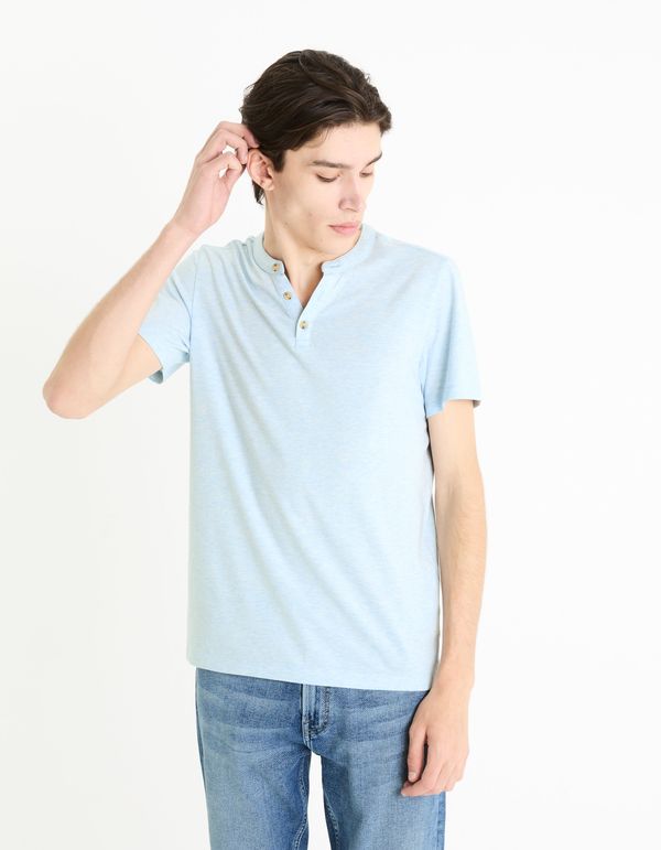 Celio Celio T-shirt henley Cegeti - Men's