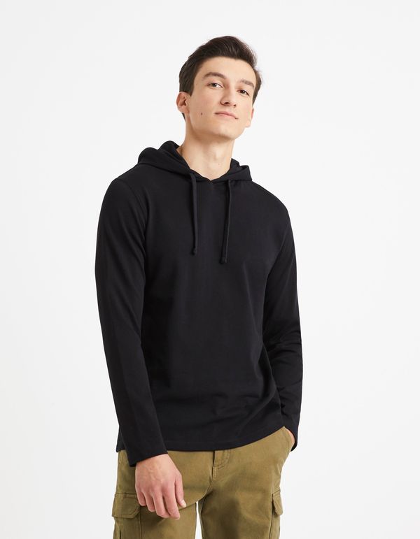 Celio Celio T-shirt Vehoodie with hood - Men