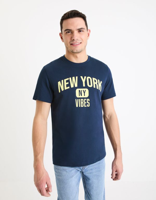 Celio Celio T-shirt with Gextoky print - Men's