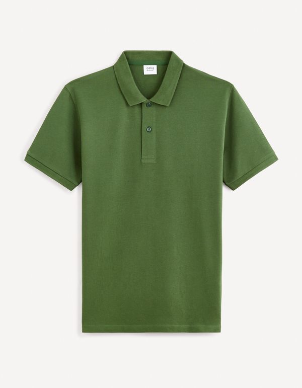 Celio Celio Teone Men's Green Polo Shirt