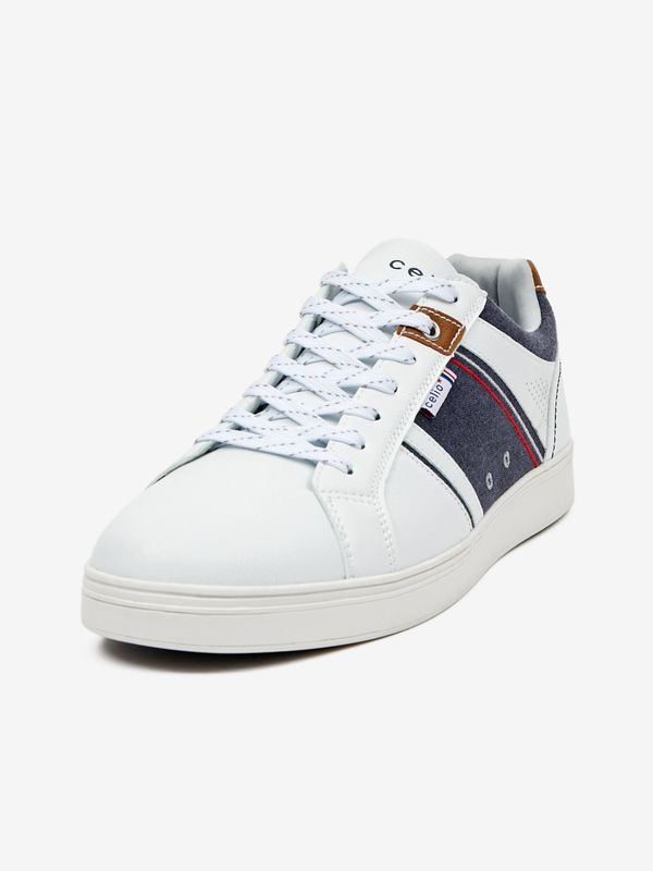 Celio Celio White Leisure Sneakers - Men