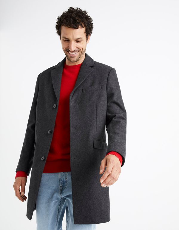 Celio Celio Wool Coat Cubello - Men