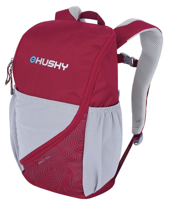 HUSKY Children's backpack HUSKY Jikko 15l burgundy
