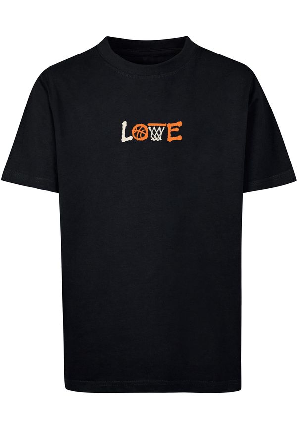 Mister Tee Children's Basketball T-Shirt Love Tee Black