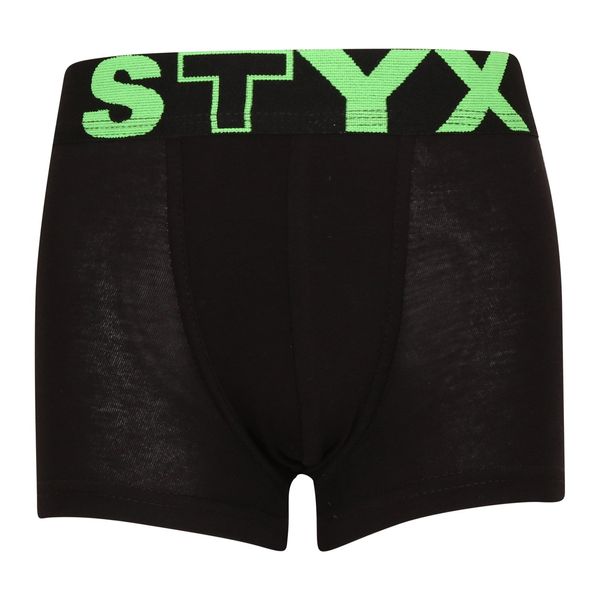 STYX Children's boxers Styx sports rubber black