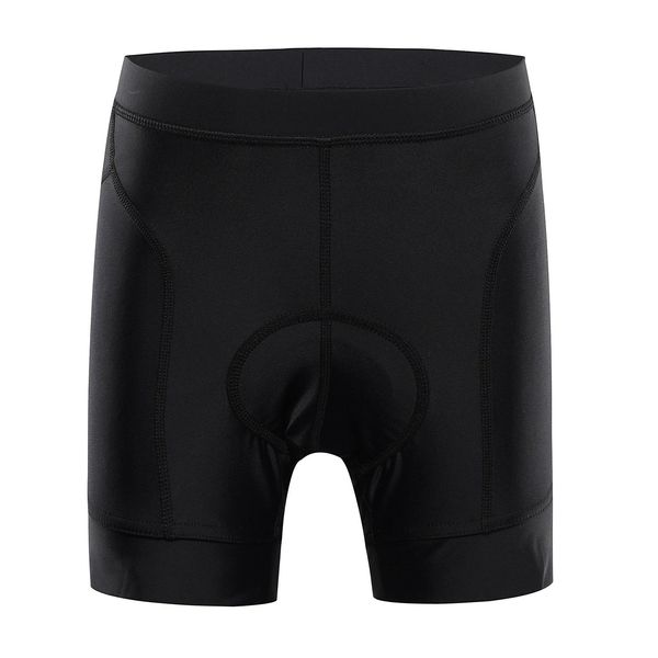 ALPINE PRO Children's cycling shorts ALPINE PRO ARSO black