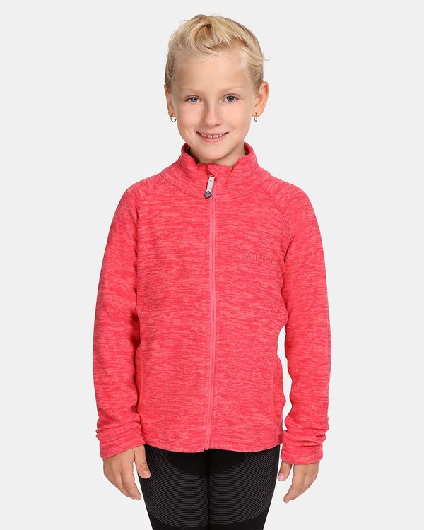 Kilpi Children's fleece sweatshirt Kilpi ALACANT-J Pink
