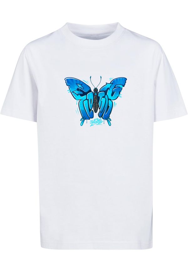 MT Kids Children's Floating T-Shirt Butterfly White
