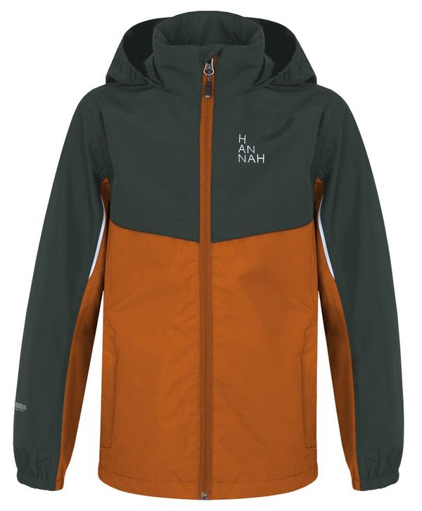 HANNAH Children's jacket Hannah Brons II Balsam Green/Burnt Orange 122/128 cm