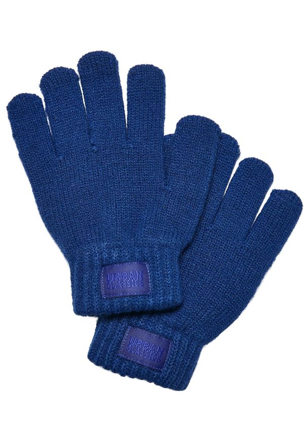 Urban Classics Children's knitted gloves Royal