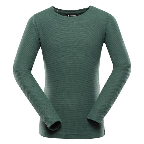 ALPINE PRO Children's long-sleeved T-shirt ALPINE PRO BOGRO myrtle