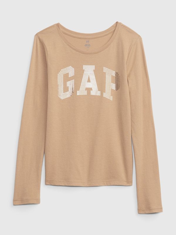 GAP Children's organic T-shirt with GAP logo - Girls