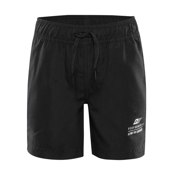 ALPINE PRO Children's quick-drying shorts ALPINE PRO QUILO black