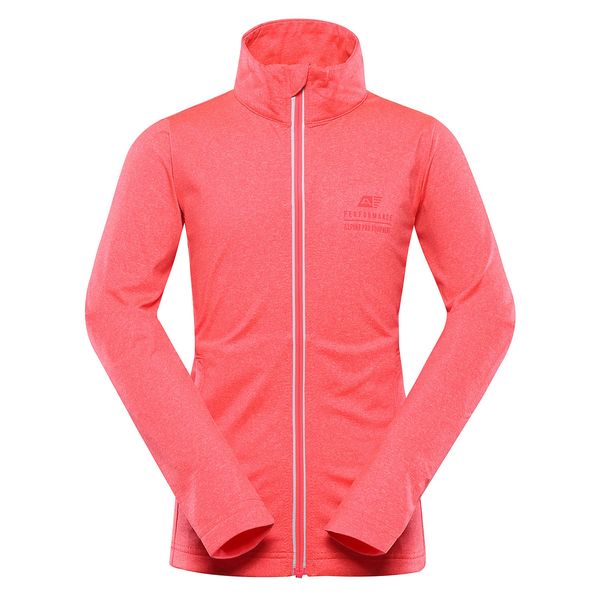 ALPINE PRO Children's quick-drying sweatshirt ALPINE PRO GOLLO diva pink