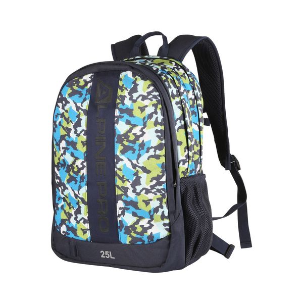 ALPINE PRO Children's school backpack with glowing logo 25l ALPINE PRO NERAX mood indigo