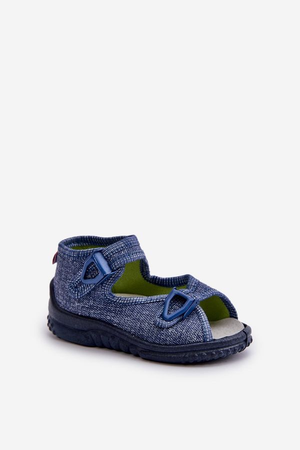 Kesi Children's Slippers NEL GOKIDS Blue