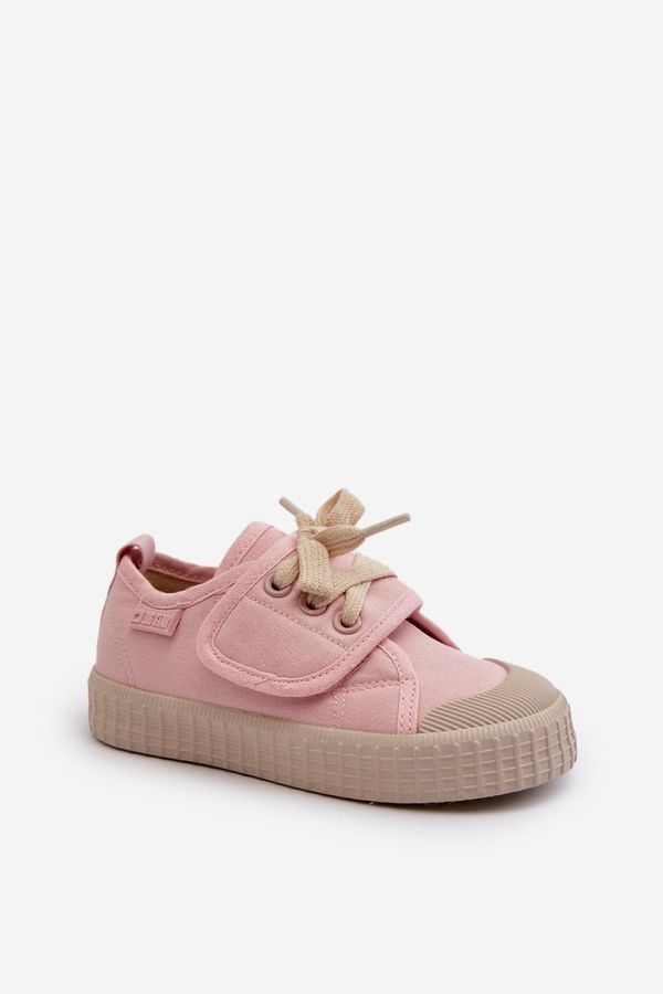 BIG STAR SHOES Children's Sneakers HI-POLY SYSTEM BIG STAR Pink