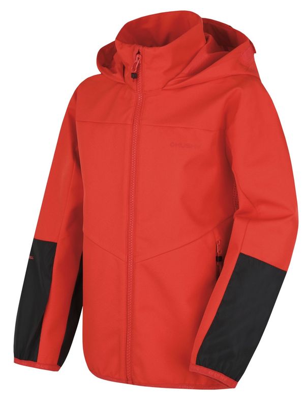 HUSKY Children's softshell jacket HUSKY Sonny K red