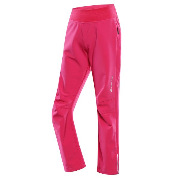 ALPINE PRO Children's softshell pants ALPINE PRO ZORTO cabaret