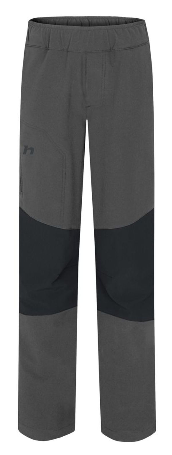 HANNAH Children's softshell pants Hannah LUIGI JR gray pinstripe/anthracite