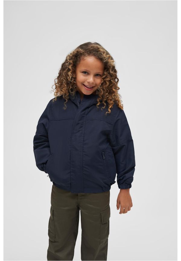 Brandit Children's summer windbreaker with navy front zipper