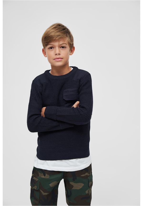 Brandit Children's sweater BW navy