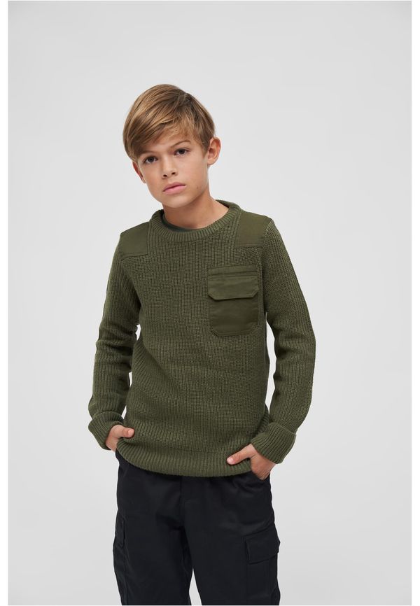 Brandit Children's sweater BW olive