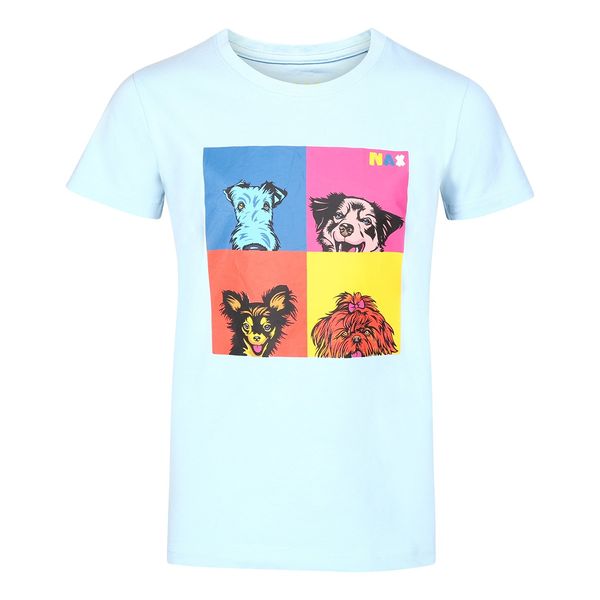 NAX Children's T-shirt nax NAX ZALDO aquamarine