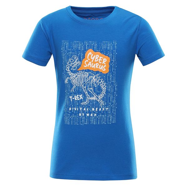 NAX Children's T-shirt NAX POLEFO electric blue lemonade