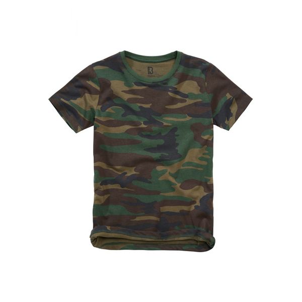 Brandit Children's T-shirt woodland