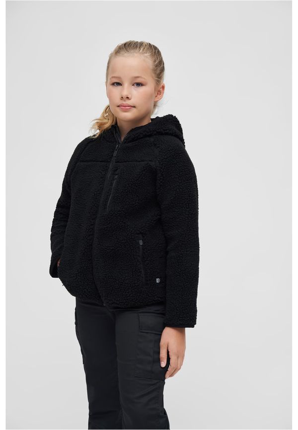 Brandit Children's Teddyfleecejacket Hood Black