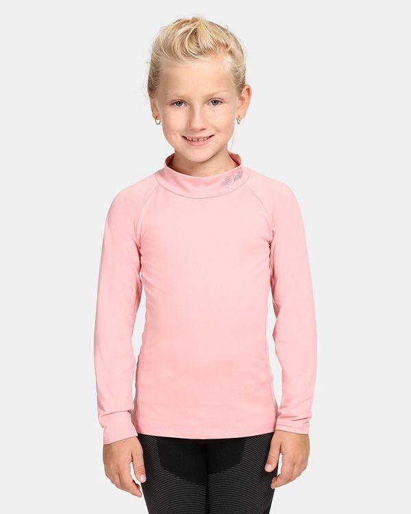 Kilpi Children's thermal underwear KILPI WILLIE-J Light pink
