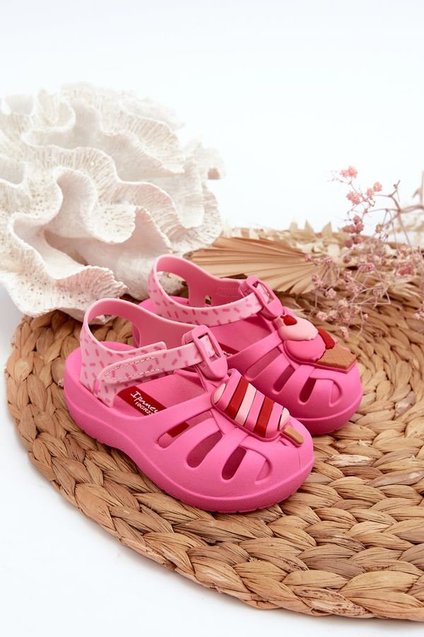 Kesi Children's Velcro Sandals Ipanema Summer XIII Baby Pink