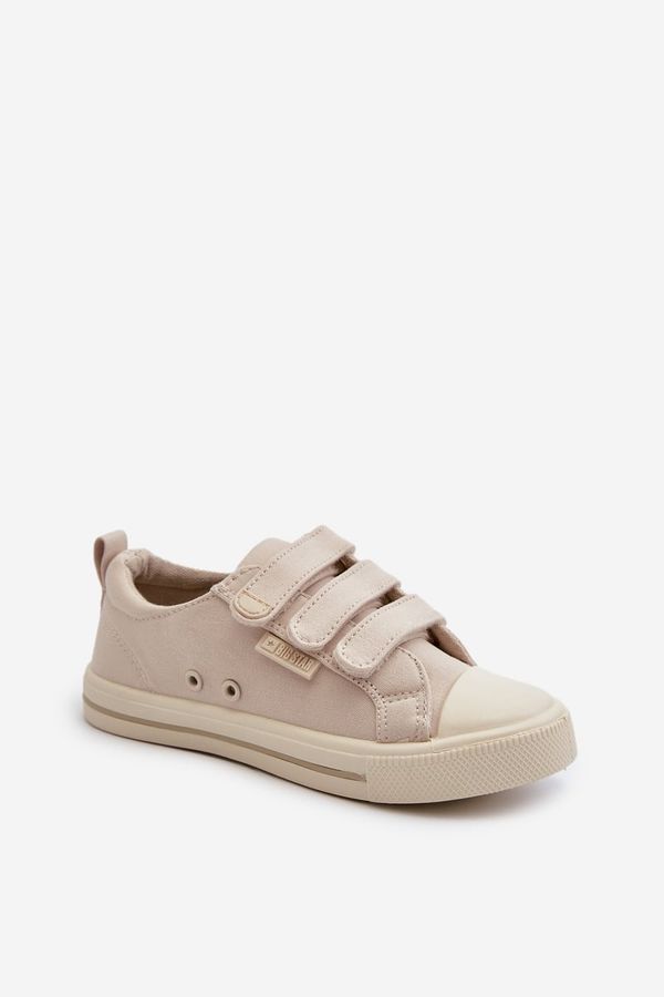 BIG STAR SHOES Children's Velcro Sneakers Big Star Beige