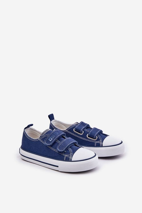 BIG STAR SHOES Children's Velcro Sneakers Big Star Blue