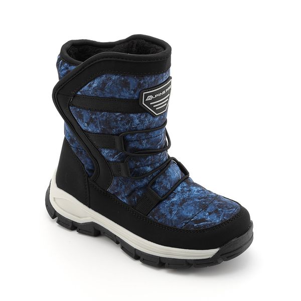 ALPINE PRO Children's winter shoes with insulated lining ALPINE PRO SORENO dresden