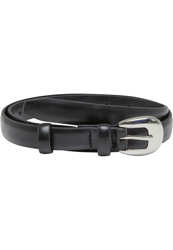 Urban Classics Chunky Buckle belt black/silver color