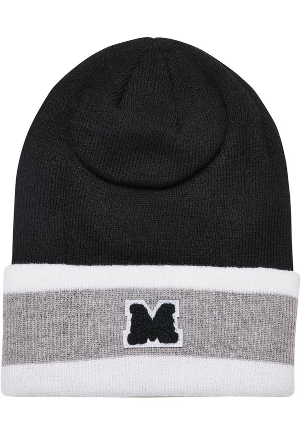 Urban Classics Accessoires College Team Beanie black/heathergrey/white