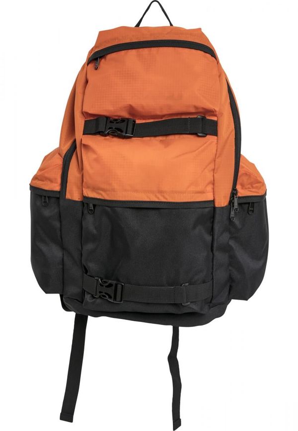 Urban Classics Colourblocking Backpack Bright Orange/Black