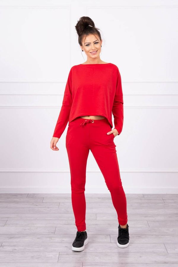 Kesi Complete with oversized red blouse
