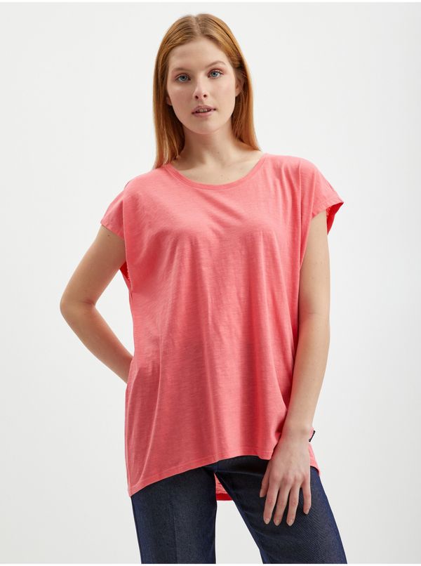 Noisy May Coral Women's Basic T-Shirt Noisy May Mathilde - Women