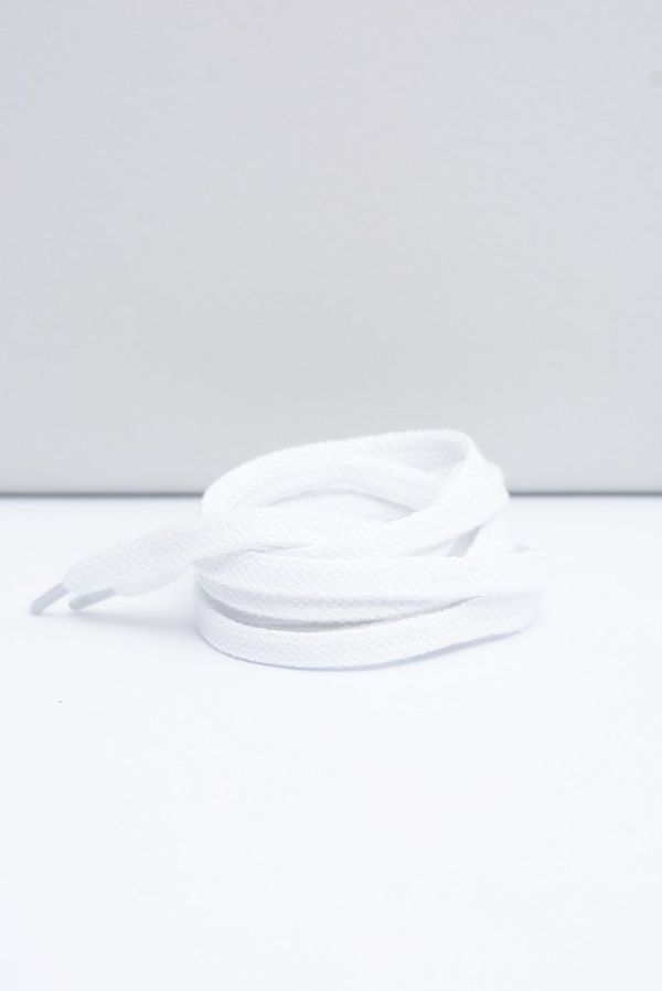 Kesi Corbby White Flat Laces