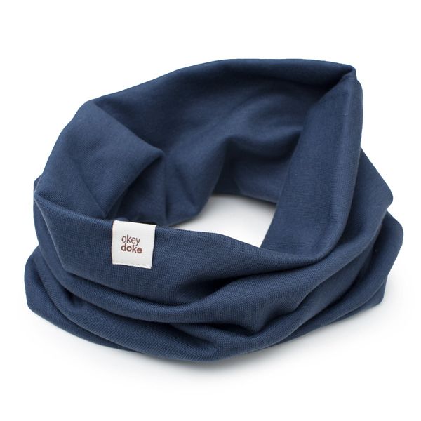 DOKE Cotton DOKE neck warmer indigo