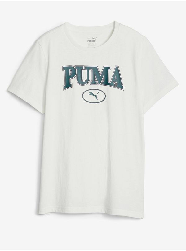 Puma Cream Boys T-Shirt Puma Squad - Boys