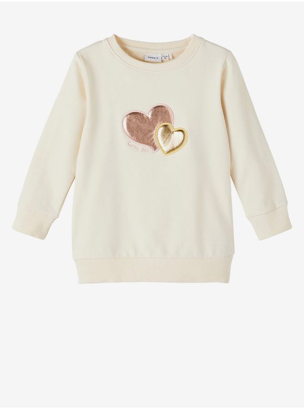 name it Cream Girly Sweatshirt name it Blair - Girls