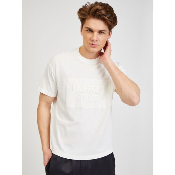 Diesel Cream Men's T-Shirt Diesel - Men