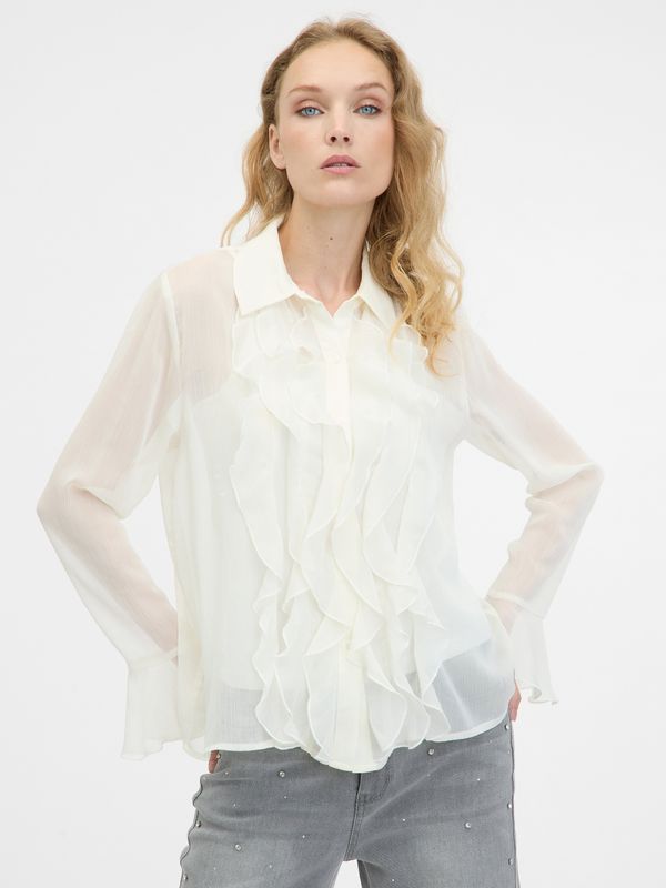 Orsay Cream women's blouse ORSAY - Women's